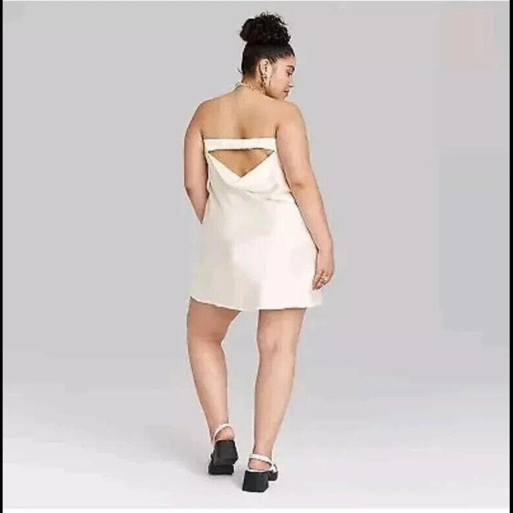 Dress WILD FABLE Satin Tube Mini Strapless Size X-Large *NWT* MSRP $30.00